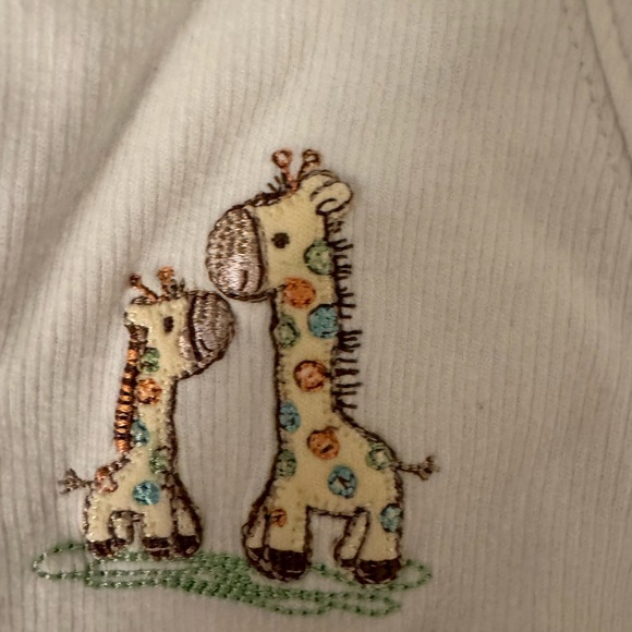 Little Me Baby Giraffe Footie - Picture 2 of 4